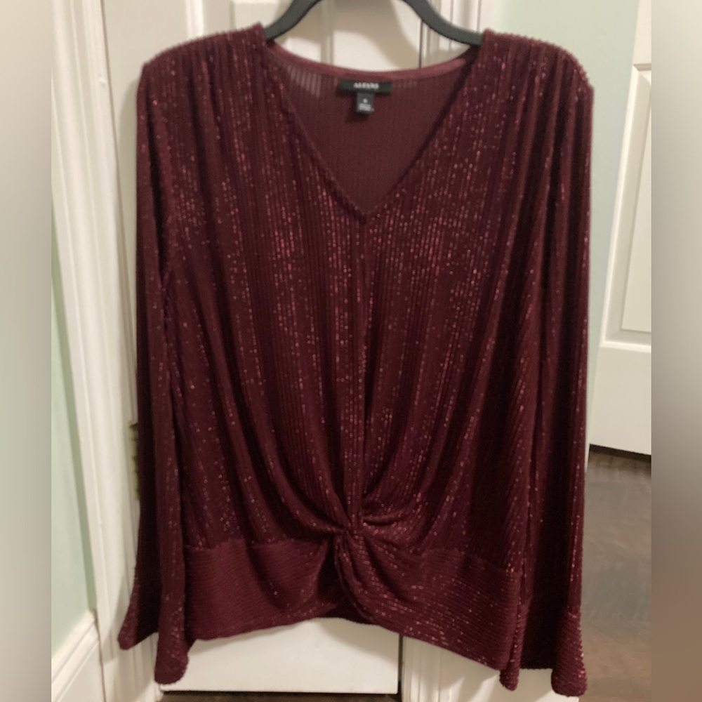 Alfani shimmering sweater